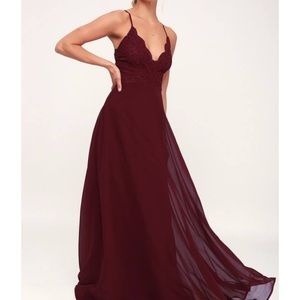 Lulu's Madalyn Lace Maxi Dress